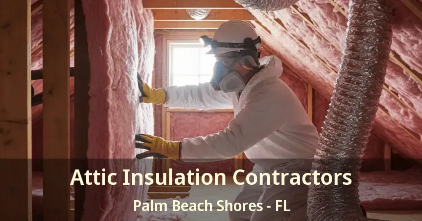 Attic Insulation Contractors Palm Beach Shores - FL Attic Insulation Contractors Palm Beach Shores - FL
