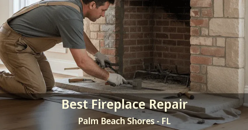 Best Fireplace Repair Palm Beach Shores - FL