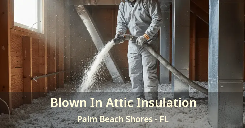 Blown In Attic Insulation Palm Beach Shores - FL