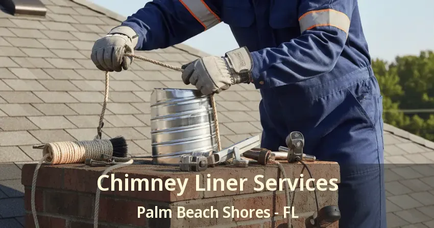 Chimney Liner Services Palm Beach Shores - FL