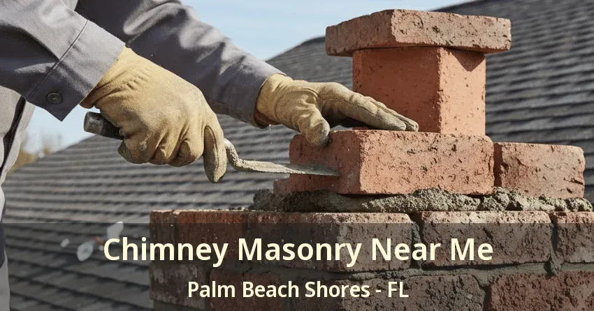 Chimney Masonry Near Me Palm Beach Shores - FL