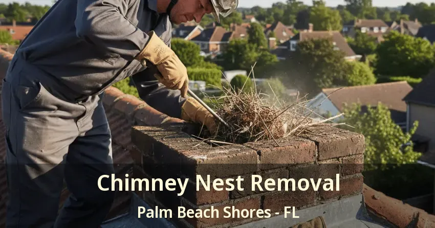 Chimney Nest Removal Palm Beach Shores - FL Chimney Nest Removal Palm Beach Shores - FL