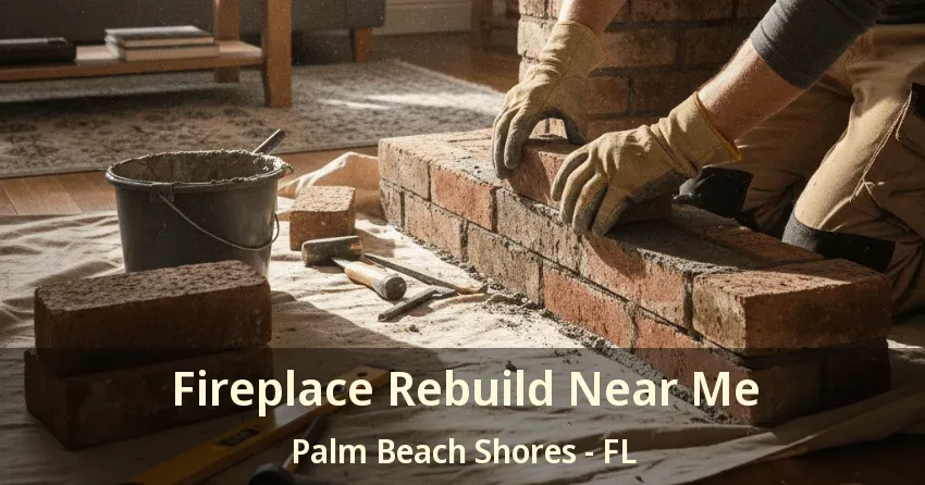 Fireplace Rebuild Near Me Palm Beach Shores - FL