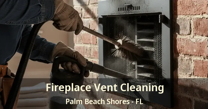 Fireplace Vent Cleaning Palm Beach Shores - FL