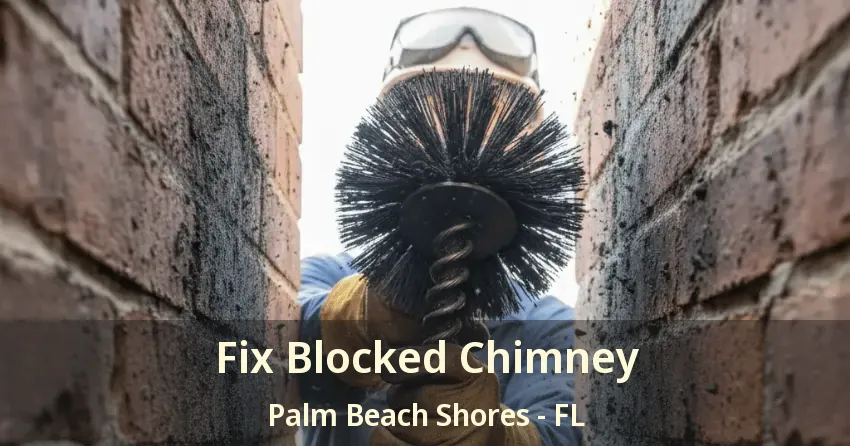 Fix Blocked Chimney Palm Beach Shores - FL