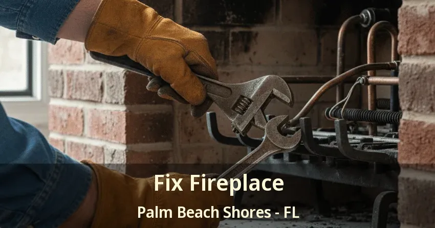Fix Fireplace Palm Beach Shores - FL
