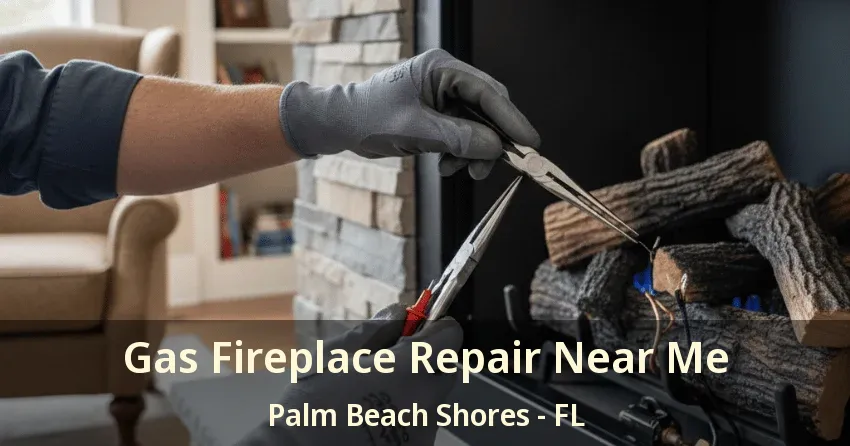 Gas Fireplace Repair Near Me Palm Beach Shores - FL