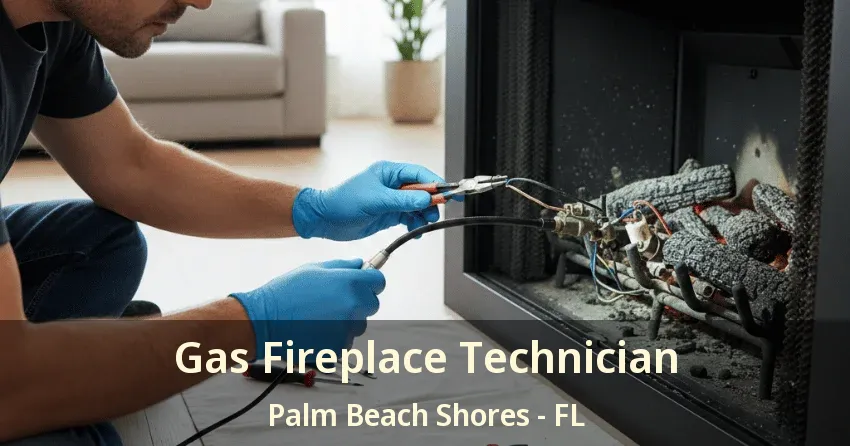 Gas Fireplace Technician Palm Beach Shores - FL