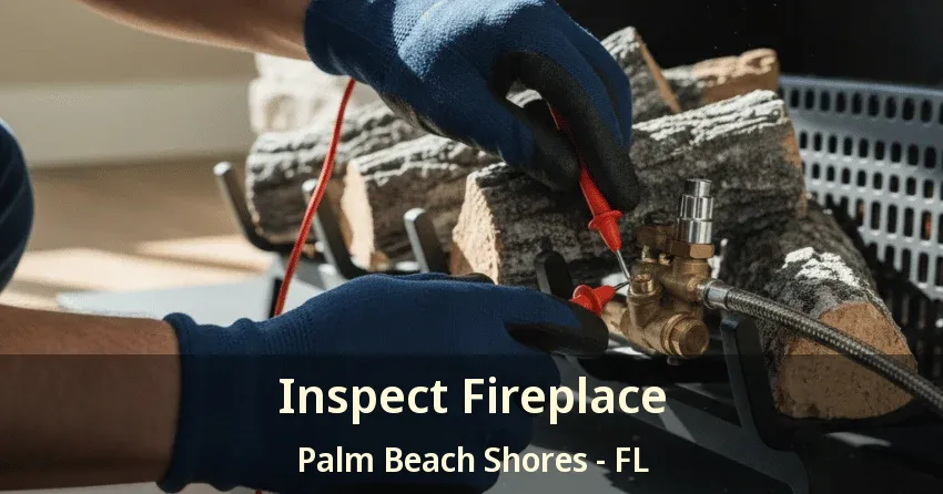 Inspect Fireplace Palm Beach Shores - FL