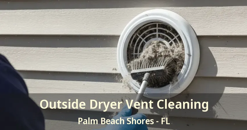 Outside Dryer Vent Cleaning Palm Beach Shores - FL