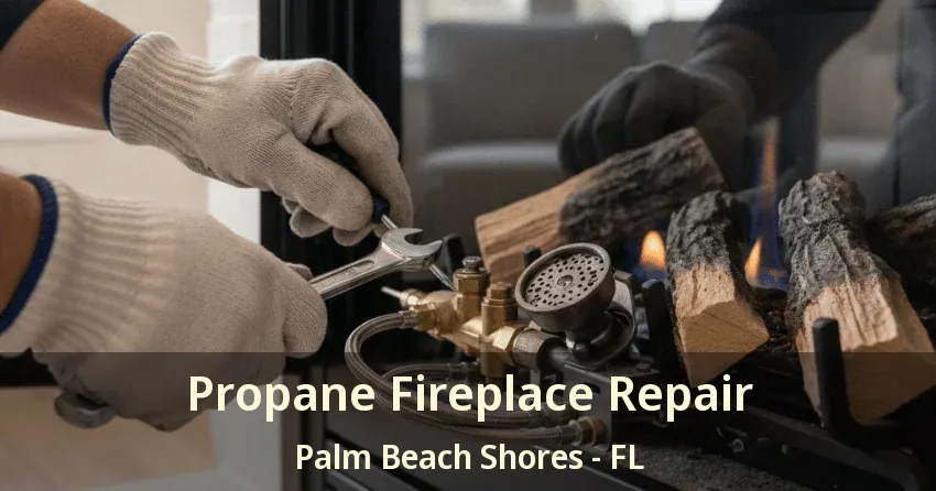 Propane Fireplace Repair Palm Beach Shores - FL