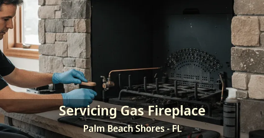 Servicing Gas Fireplace Palm Beach Shores - FL