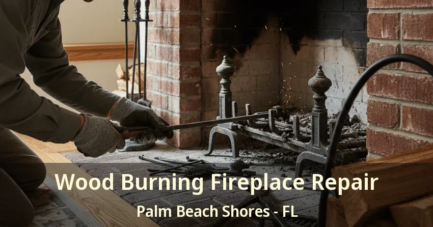 Wood Burning Fireplace Repair Palm Beach Shores - FL