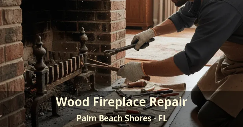 Wood Fireplace Repair Palm Beach Shores - FL